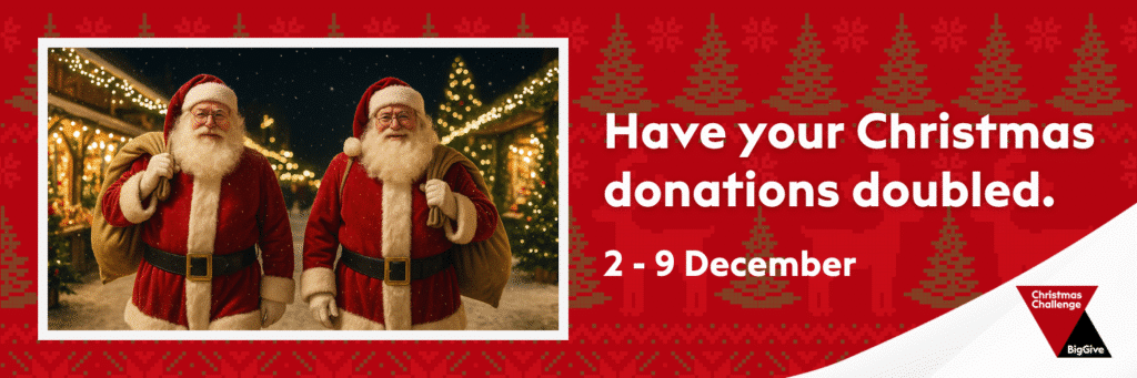 Have your donations doubled. 2-9th December